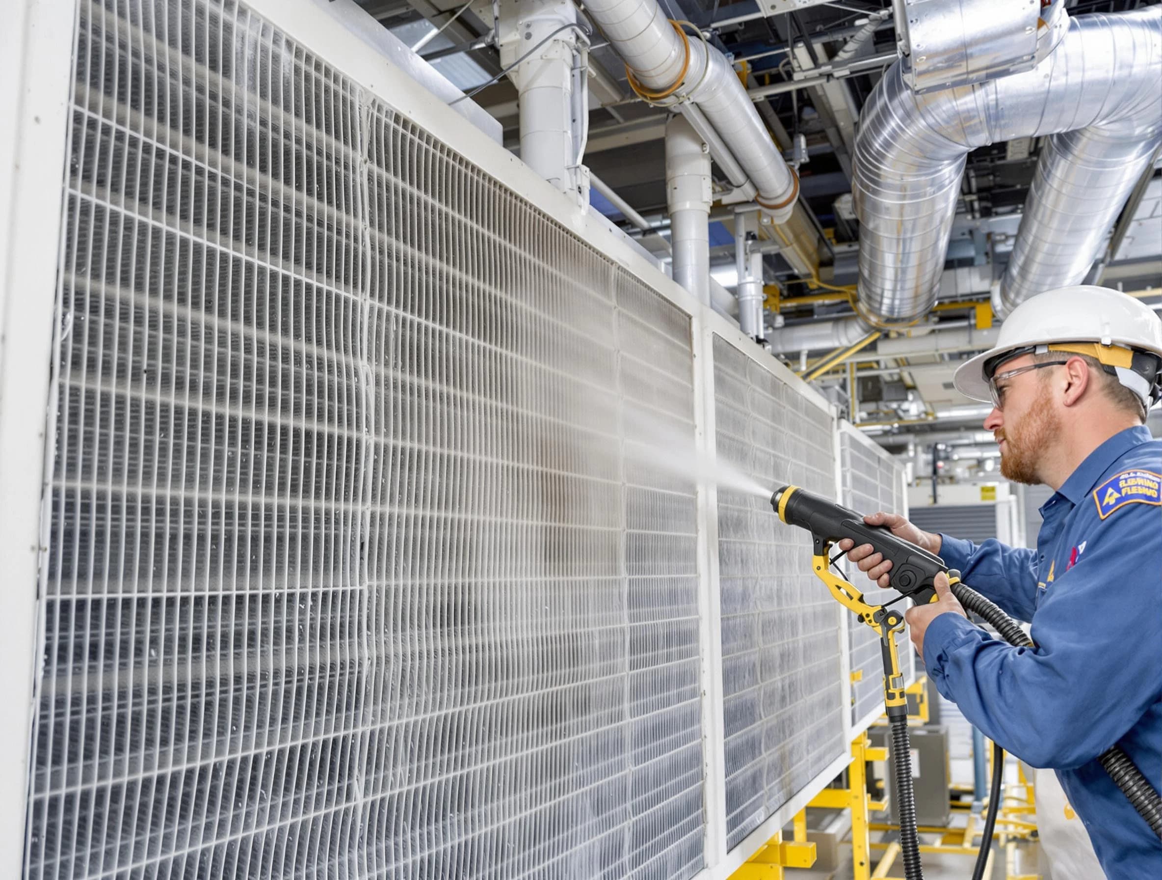 Professional commercial coil cleaning by Federal Heights Air Duct Cleaning in Federal Heights