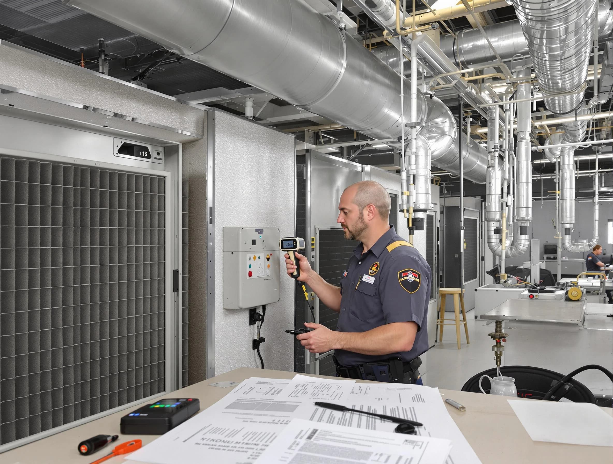 Professional filter system inspection by Federal Heights Air Duct Cleaning in Federal Heights