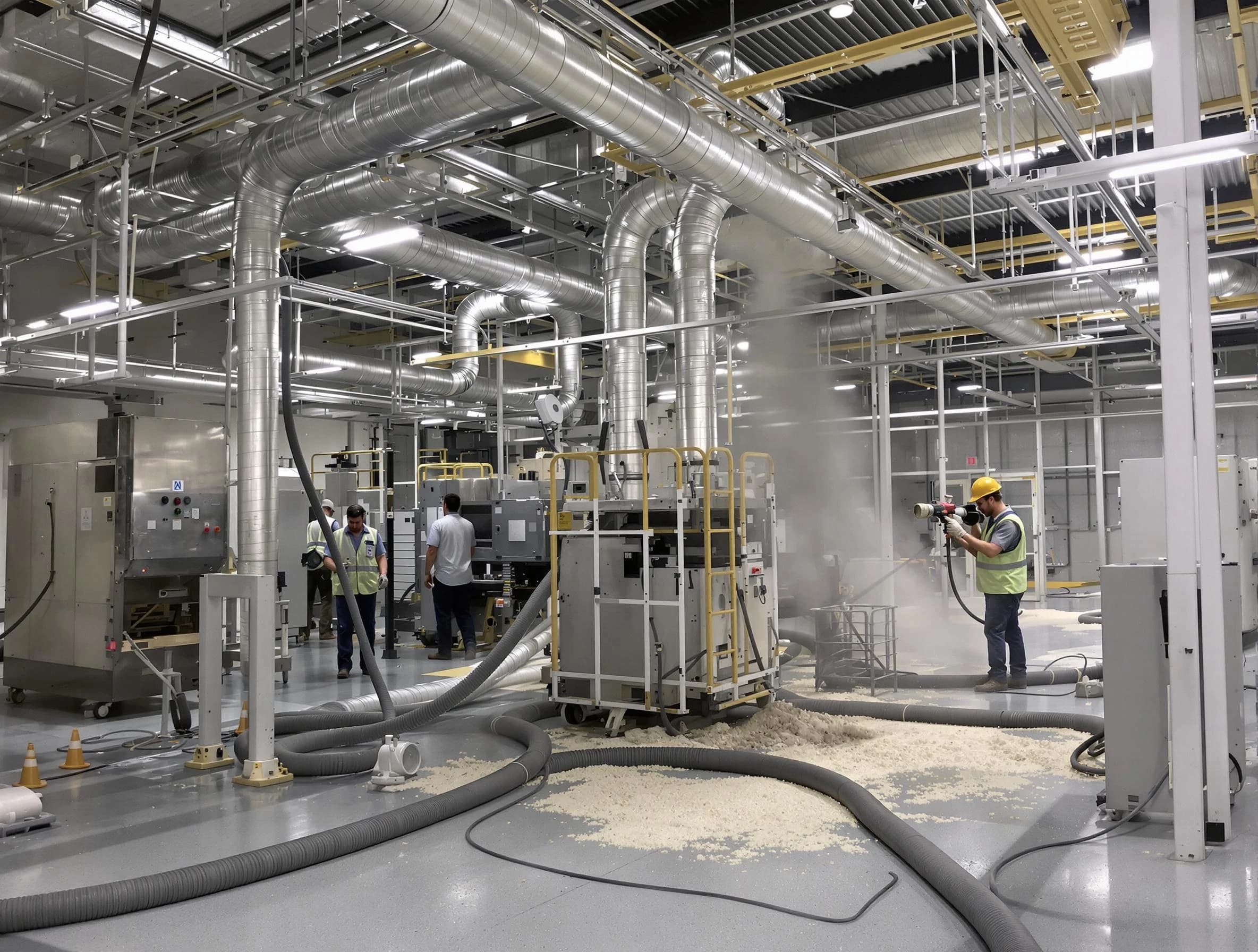 Heavy-duty industrial duct cleaning by Federal Heights Air Duct Cleaning in Federal Heights