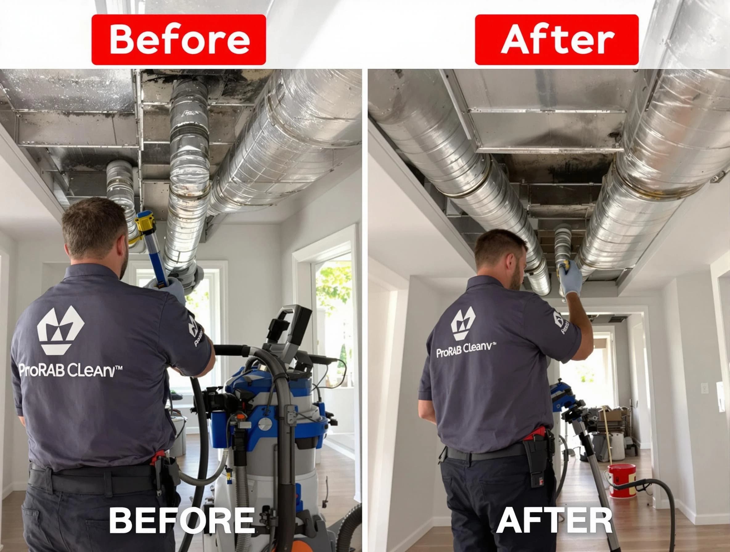 Federal Heights Air Duct Cleaning expert performing thorough residential duct cleaning in a Federal Heights home
