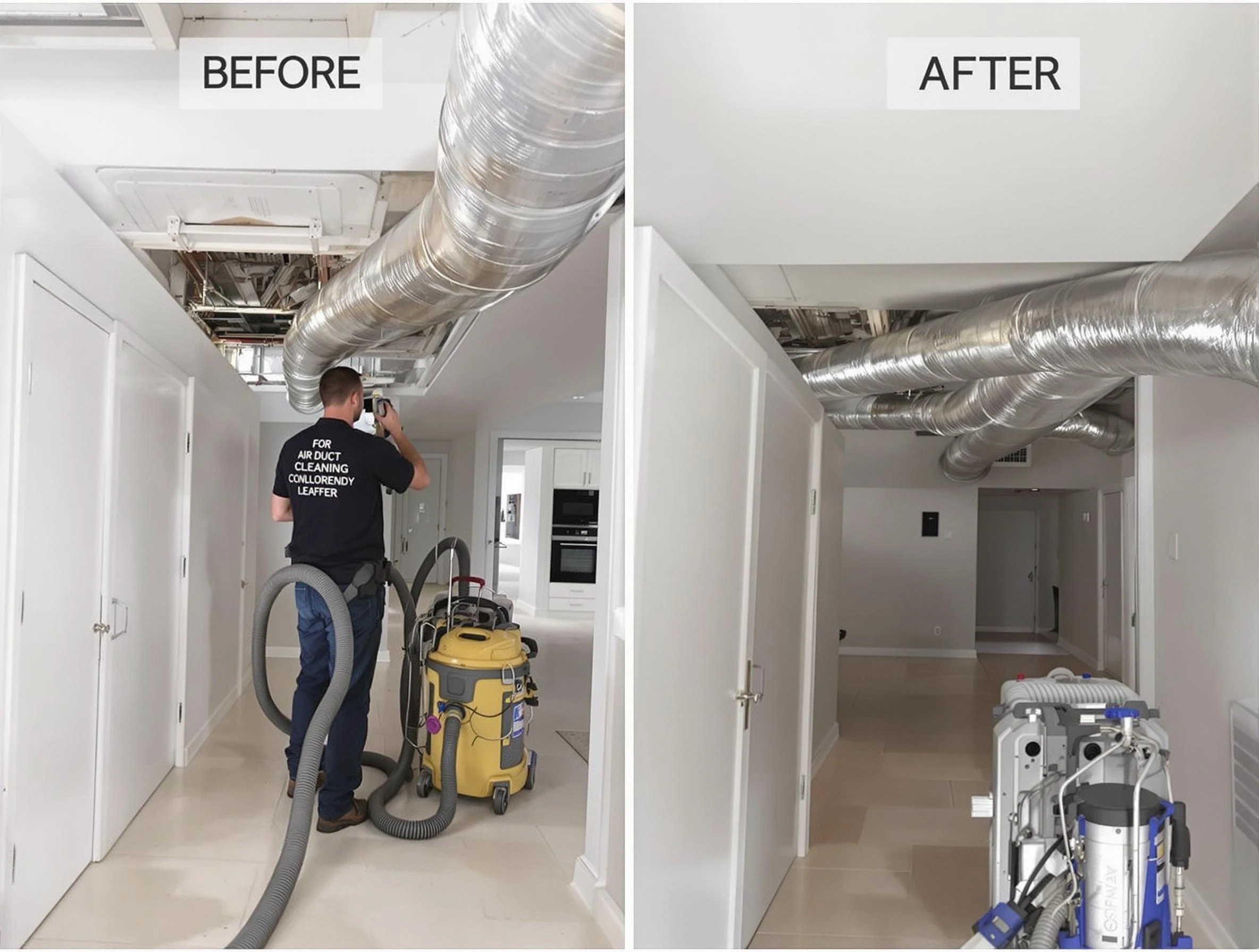Federal Heights Air Duct Cleaning professional performing thorough air duct cleaning in Federal Heights