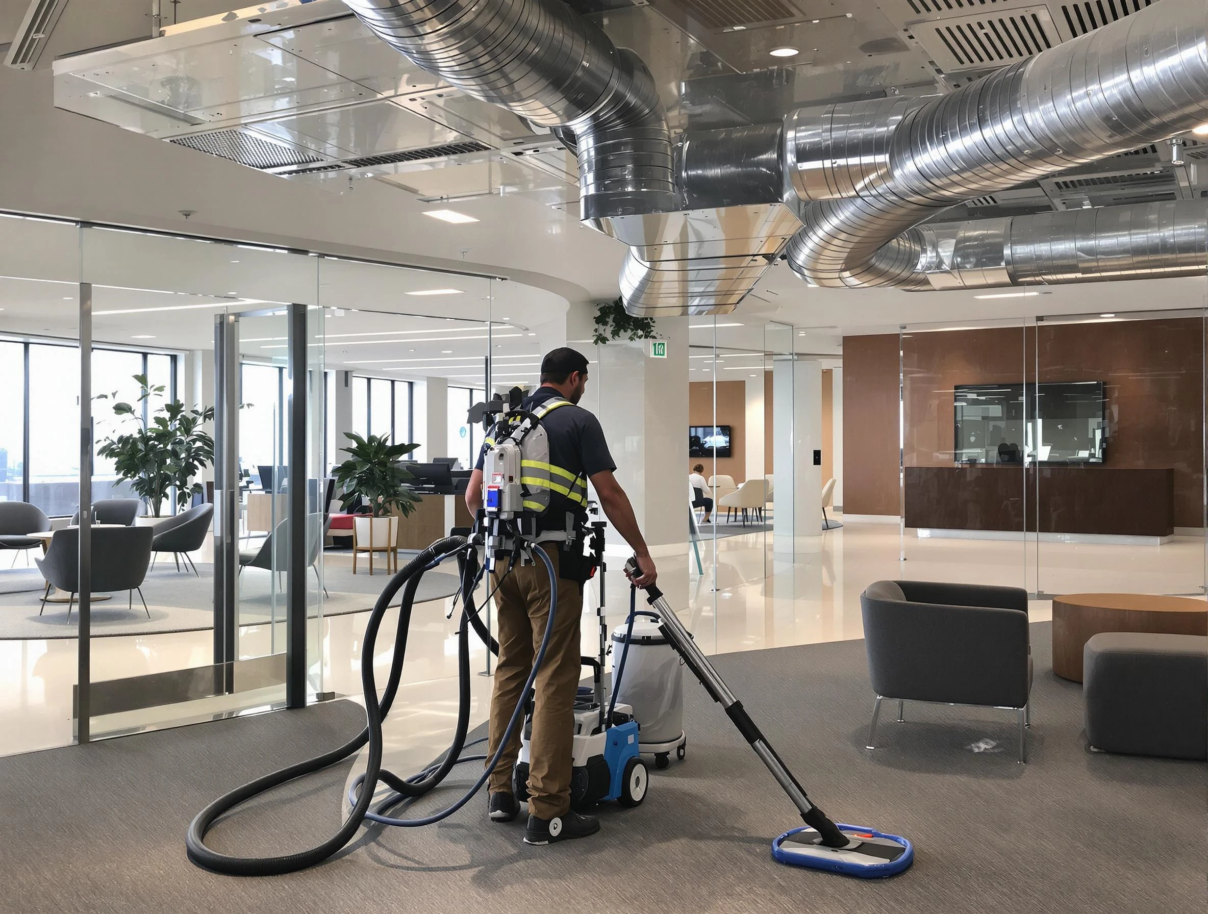 Commercial duct cleaning service by Federal Heights Air Duct Cleaning in Federal Heights